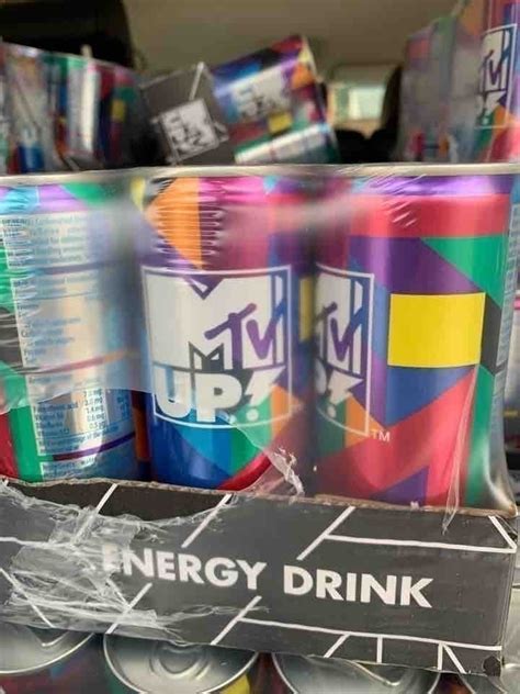 Mtv Energy Drinks 5 Cans Per Person Olio