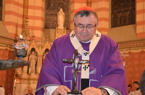 Bischof Schwarz gratuliert Kardinal Puljic zum 75er