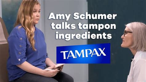 Tampon Ingredients Qanda Time To Tampax With Amy Schumer And Girlology Tampax Amy Schumer
