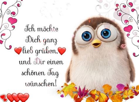 Guten Morgen Grüße - Elegant Grusskarte