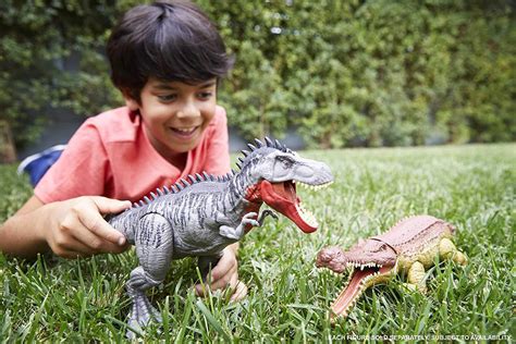 Buy Jurassic World Massive Biters Larger Sized Tarbosaurus Dinosaur Action Figure With Tail