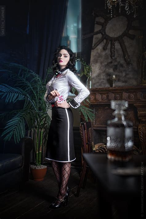 Women Burial At Sea Elizabeth Cosplay Costume Bioshock Infinite Clothing Shoes And Accessories