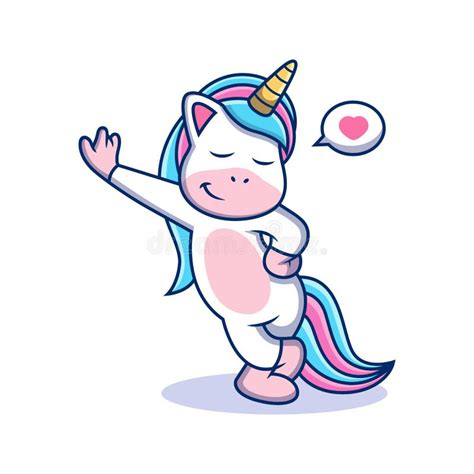 Cute Unicorn Playing Surfing With Cute Pose Animal Vector Icon
