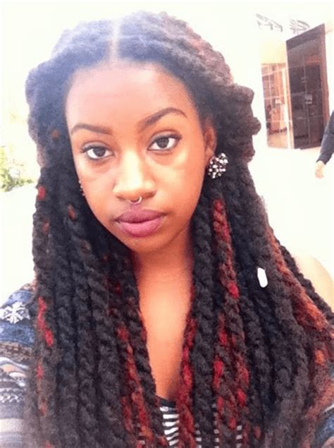 You can make different hairstyles with the soft &fluffy afro kinky curly marley braids hair extensions elongate your hair & add volume without. Marley Braids / Twists Hairstyles - Latest Trends in ...