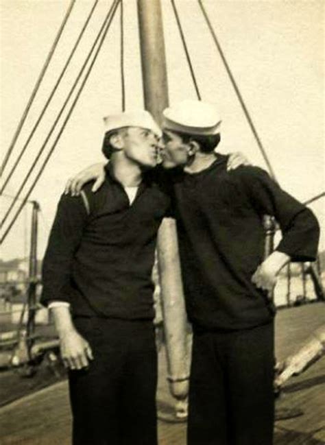 Hot Vintage Men Sailors In Love