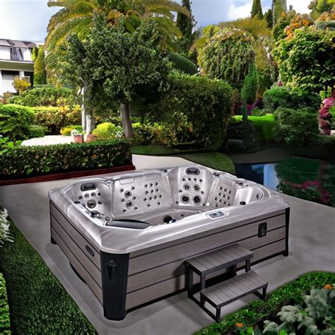 Sunrans Outdoor Whirlpool Swim Spa Large Size Outdoor Balboa Hot Tub For 8 People China Swim