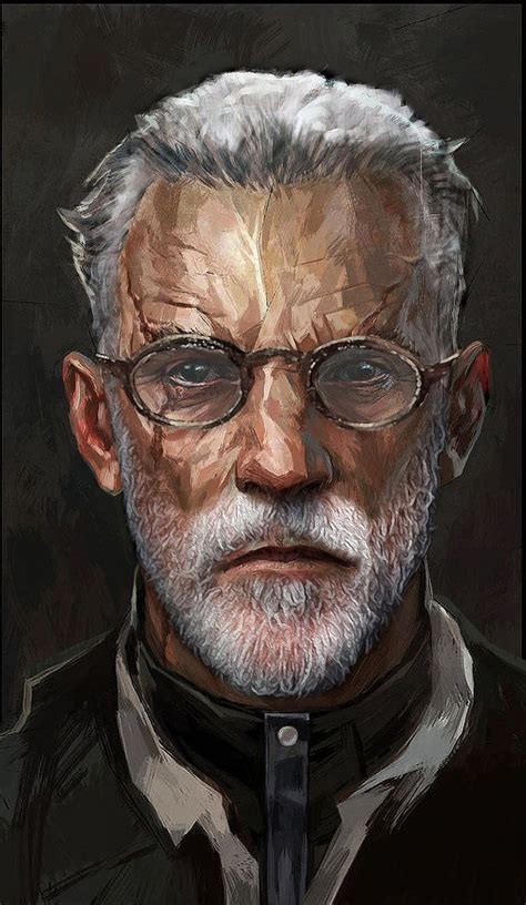 A Romanticized Portrait Of Old Man Daud By Atypicalgamergirldeviantart