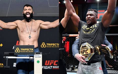 Download Andrei Arlovski And Francis Ngannou Martial Artist Wallpaper