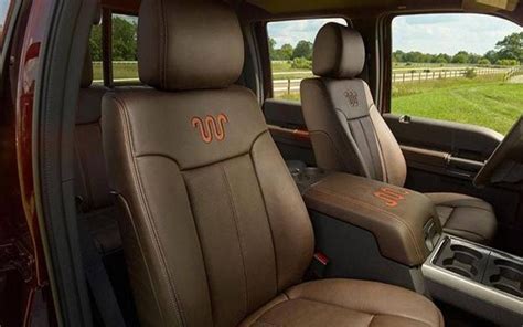 Exploring The Luxurious Ford F King Ranch Interior Interior Ideas