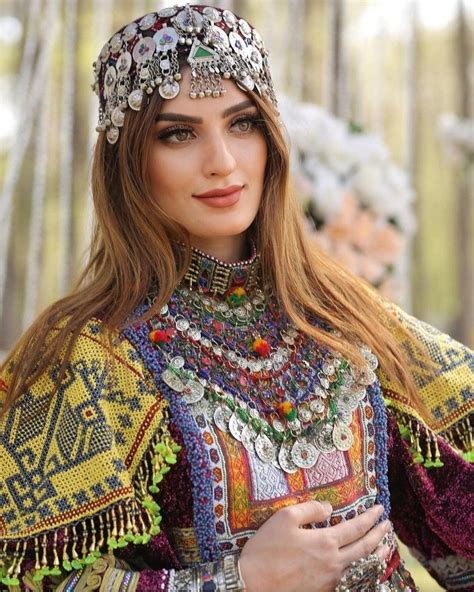 Afghan Clothes Afghan Dresses Ethnic Chic Dark Skin Crown Jewelry