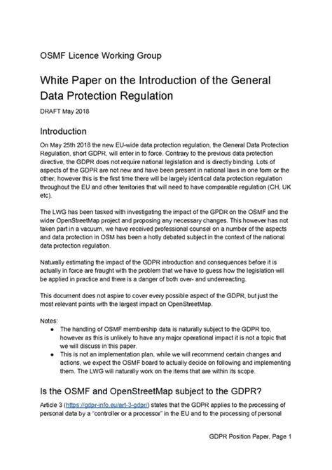 How To Write A Position Paper Template How To Write A Position Paper