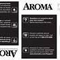 Aroma Arc 2000a Manual