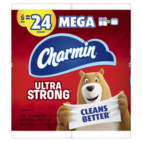 Charmin® Ultra Strong™ Mega Roll Toilet Paper 1 Kroger