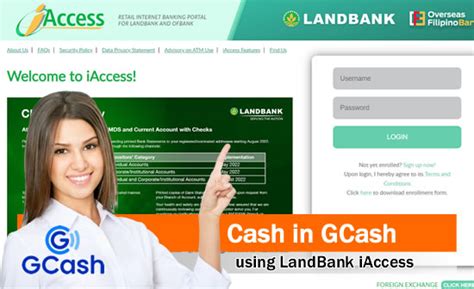 How To Cash In Gcash Using Landbank Iaccess