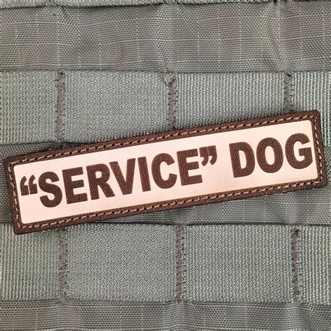 Service Dog Morale Patch Violent Little Machine Shop