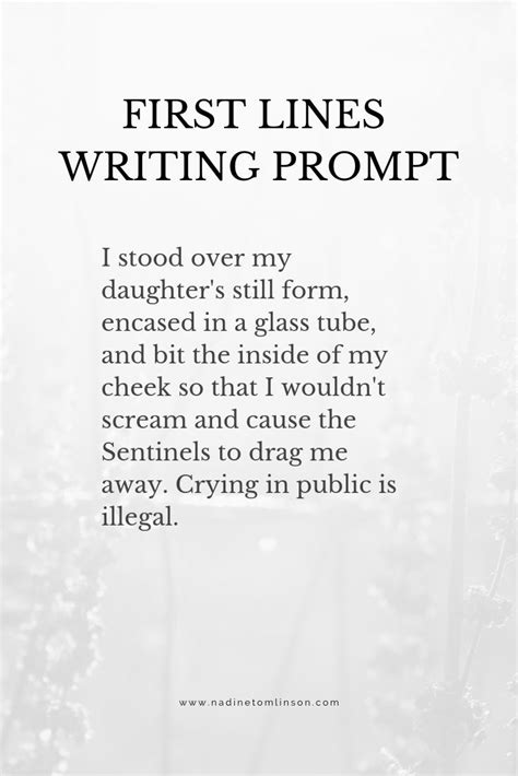 Error Nadine Tomlinson Fiction Writing Prompts Writing Prompts For