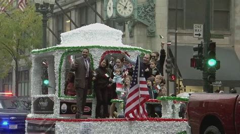 Chicagos 2014 Columbus Day Parade Abc7 Chicago