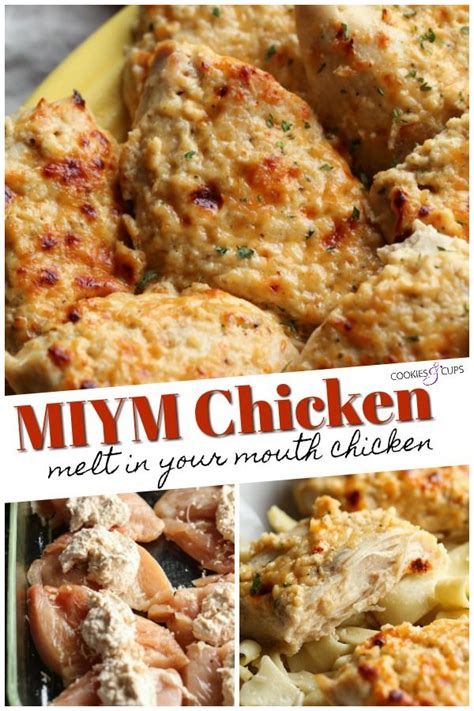 In a medium bowl, mix together the sour cream, garlic powder, seasoned salt, pepper, and 1 cup of parmesan cheese. MIYM Chicken is an easy chicken recipe that my family ...