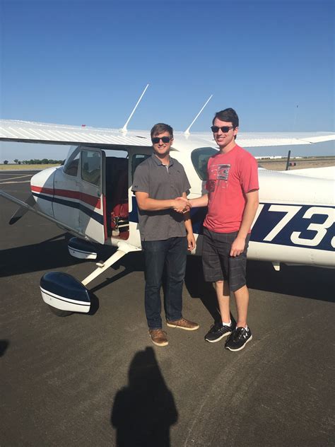 Jordan Shepherd Solo Bakersfield Flying Club