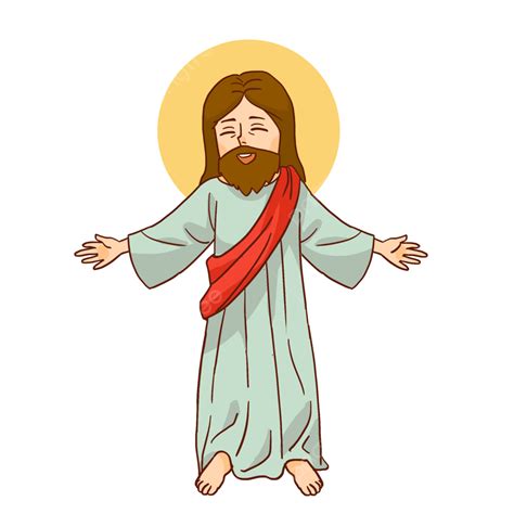 만화 예수 손 일러스트 그림 삽화 십자가 예수 의 신 하느님 Png 일러스트 및 Psd 이미지 무료 다운로드 Pngtree