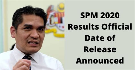 Spm Results 2021 Set To Be Released On 16 June