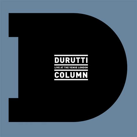 The Durutti Column Live At The Venue Vinyl Norman Records Uk