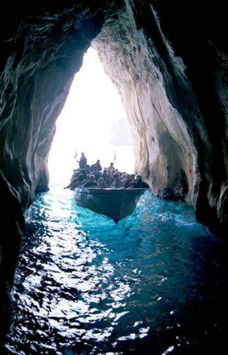 The Blue Grotto In Italy Mysterious Things In The World Pinterest