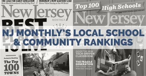 nj monthly guides   local communities  schools