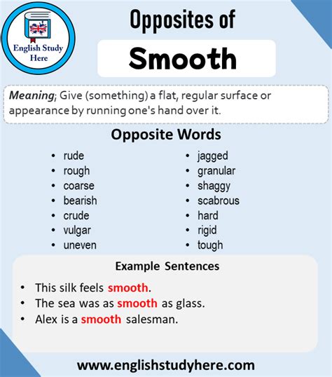 Opposite Of Smooth Antonym Of Smooth 18 Opposite Words For Smooth