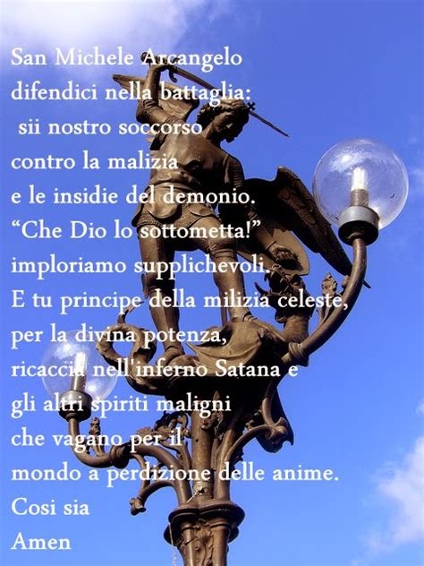 Diretta ritiro ironi spuldaro casa di preghiera san michele. Preghiera a San Michele Arcangelo