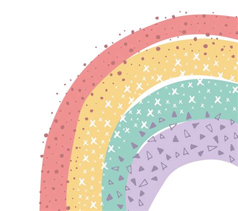 Pastel Rainbow — Kat Designer And Illustrator Creative Work With