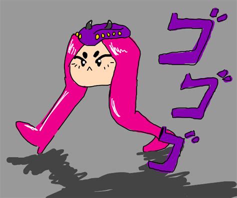 Check the respective pokédex pages for. menacing walking head with horns and pink leg - Drawception