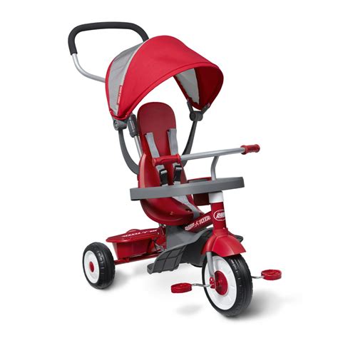 Radio Flyer 4 In 1 Stroll N Trike Grows With Child Red Walmart
