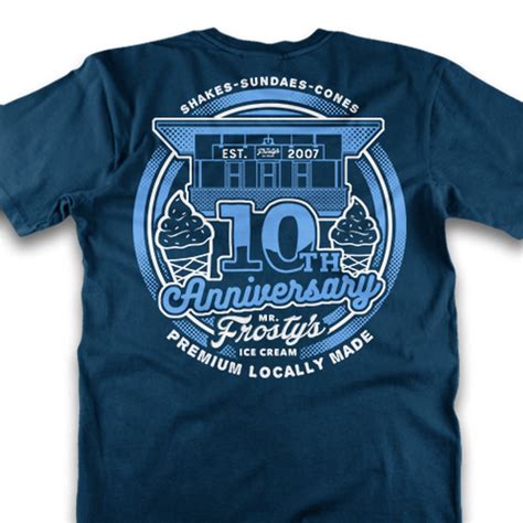Maybe you would like to learn more about one of these? Ice Cream Shop T-Shirt Design - 10 Year Anniversary | T ...