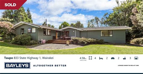 Lifestyle For Sale By Negotiation 833 State Highway 1 Wairakei Taupo