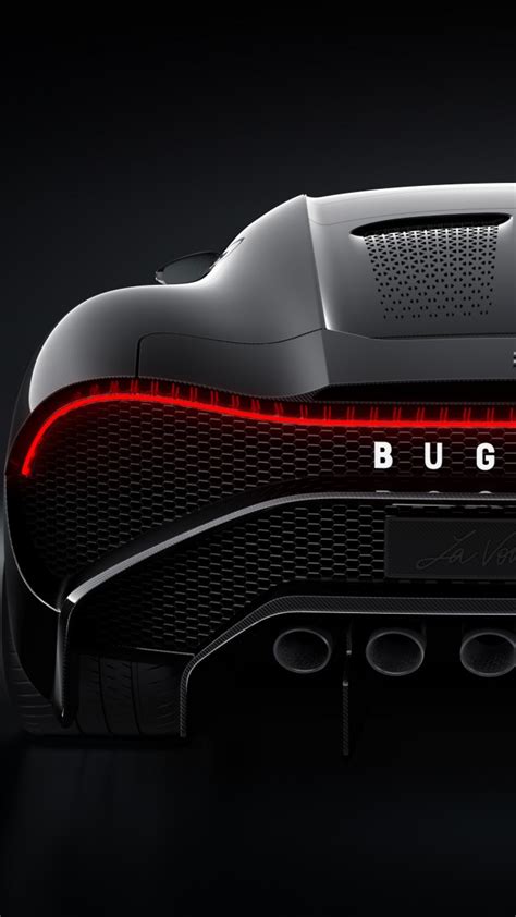 Bugatti La Voiture Noire Wallpaper 4k
