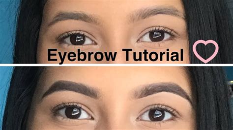Eyebrow Tutorial 2017 Elf Brow Kit Youtube