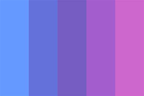 aesthetic rainbow color palette