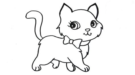 170 Tranh Tô Màu Con Mèo Dễ Thương đáng Yêu Cho Bé