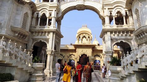 Iskcon Temple Vrindavan In The North Indian State Of Uttarpradesh