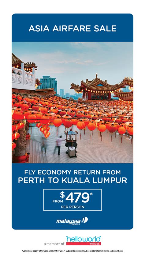 There is a higher probability. Malaysia Airlines Asia Airfare Sale - Motive Travel