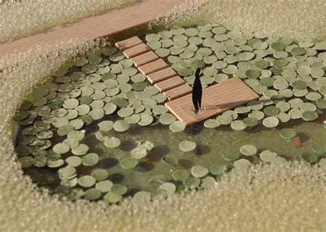 Wetland Landscapemodel Landscape Architecture Model Landscape Model