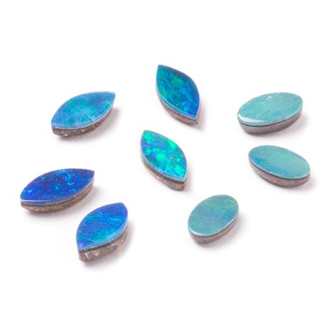 Australian Opal Doublets Bluegreen