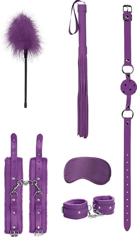 Beginners Bondage Kit Purple Bol
