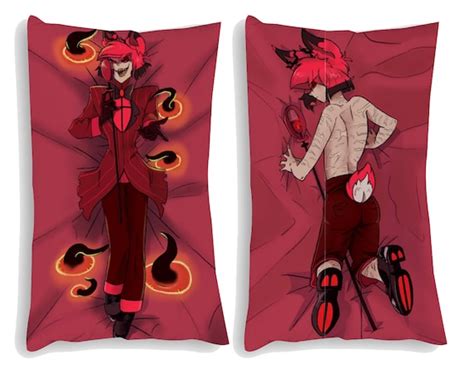 Hazbin Hotel Alastor Medium Dakimakura Furry Soft Pillowcase Etsy Canada