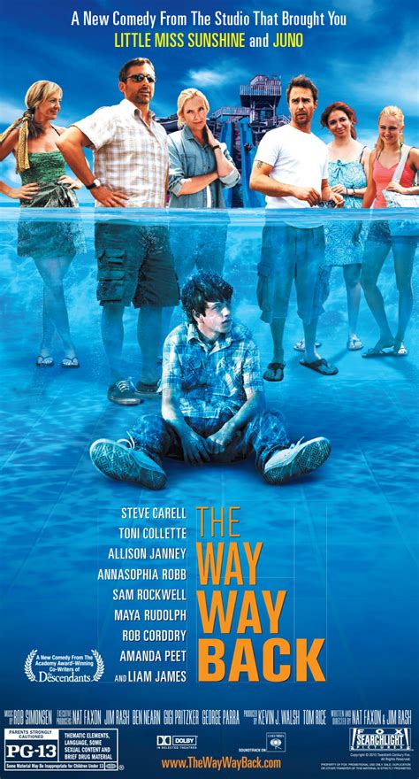 Colin farrell, ed harris, saoirse ronan and others. The Way, Way Back (2013) - MovieBoozer