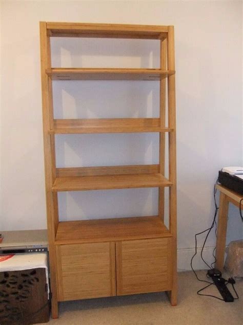 Marks And Spencer Sapporo Bamboo Bookcase Rrp £279 When New In
