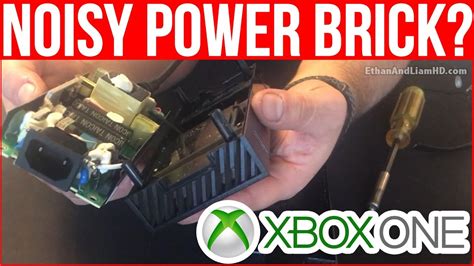 How To Fix A Noisy Xbox One Power Supply Brick Youtube