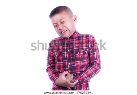 Young Asian Boy Abdominal Pain Foto De Stock 275239691 Shutterstock