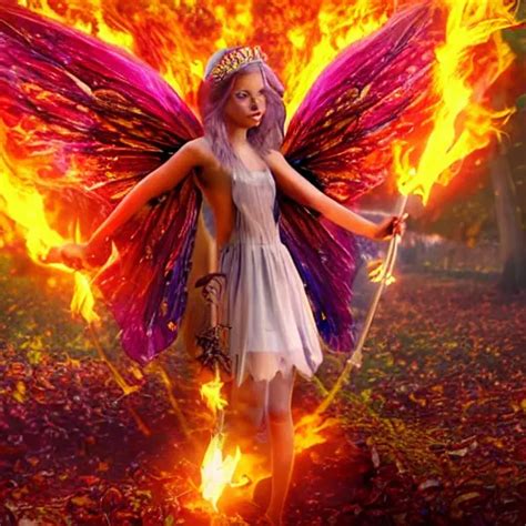 photorealistic image of a beautiful fairy princess openart